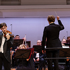 Равиль Ислямов, Иван Никифорчин и музыканты ГАСО. Фото предоставлено Московской филармонией